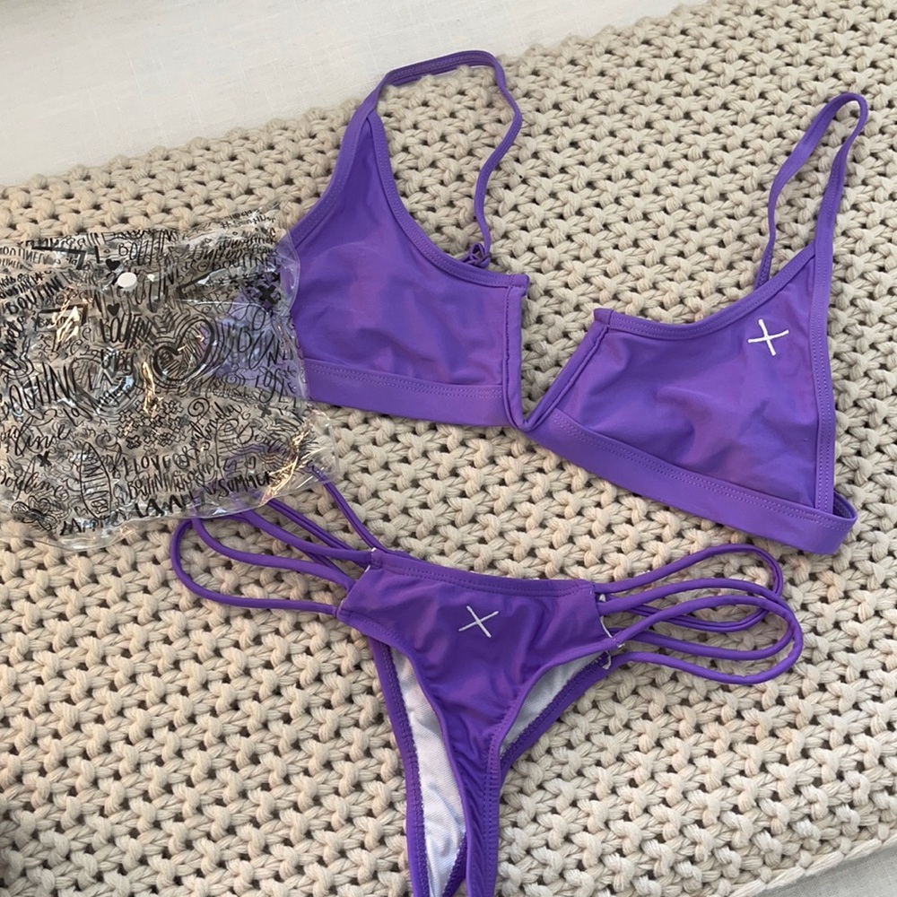 Boutine LA Purple Swim Set (New)